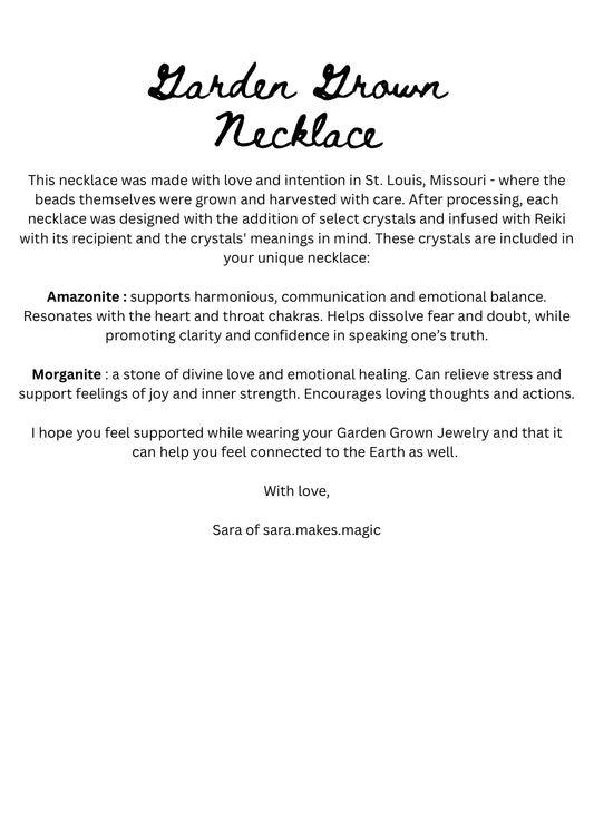 Garden Grown Necklace