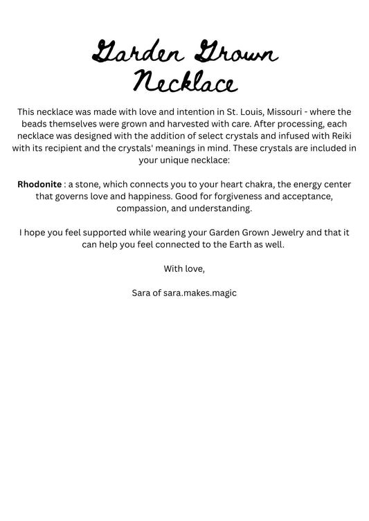 Garden Grown Necklace