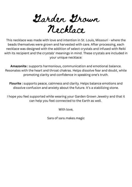 Garden Grown Necklace