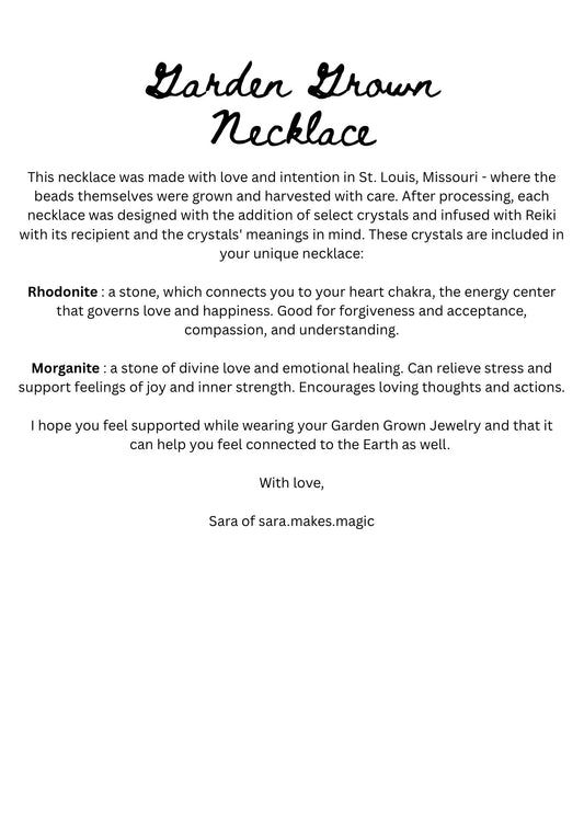 Garden Grown Necklace